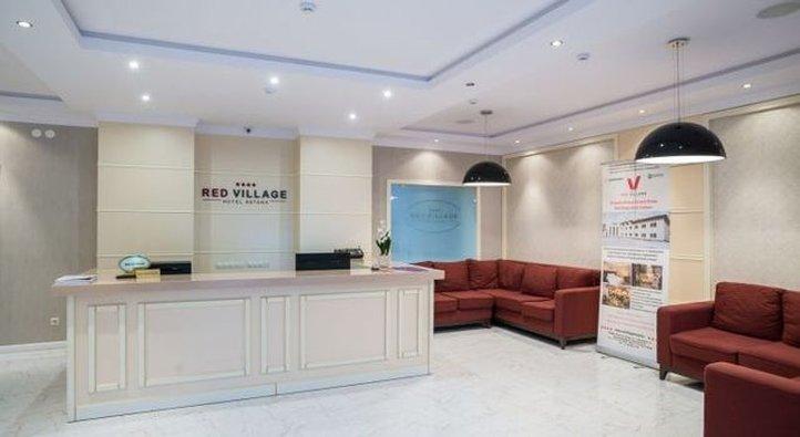 Red Village Hotel Astana Buitenkant foto